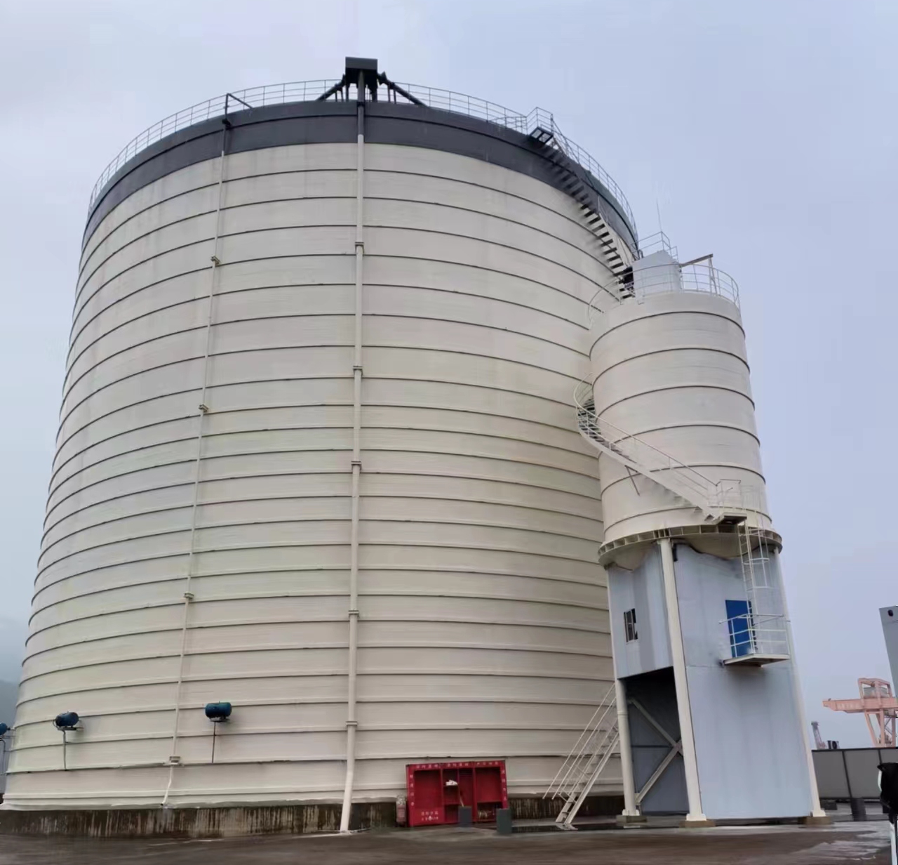 云霄10万吨水泥钢板库